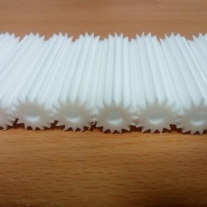 Шестерни из пластика