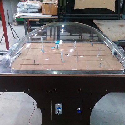 Корпус купола настольного хоккея