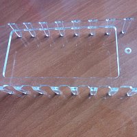 Стойка из оргстекла